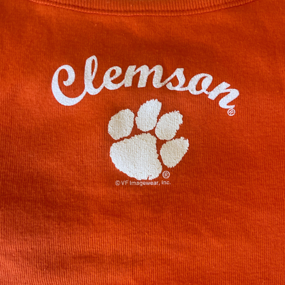 Vintage Orange Game Day Tank Top- Clemson Tigers