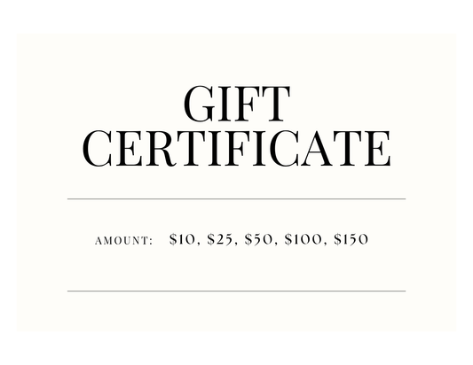 Lucky Daisy Vintage Gift Certificate
