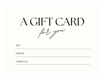 Lucky Daisy Vintage Gift Certificate